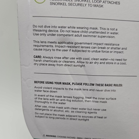 Speedo Comfortable Exploration Set Kids Age 3-8 Mask Snorkel Set New Sealed - Picture 9 of 11